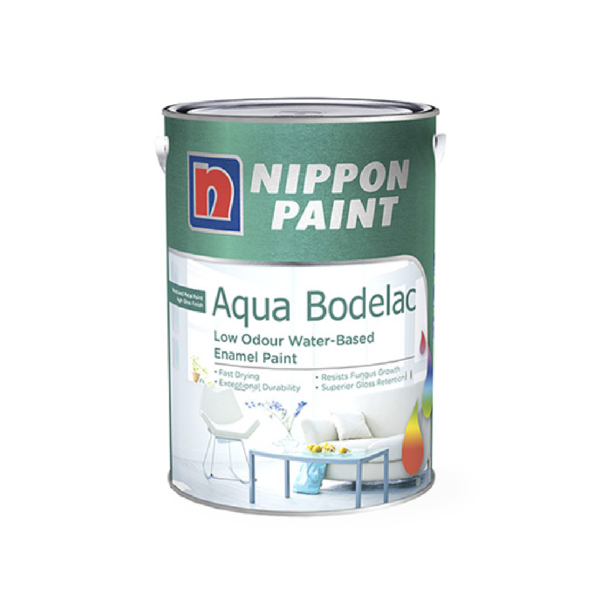 Nippon Paint Aqua Bodelac 1L